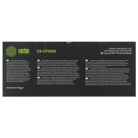 Картридж лазерный Cactus CS-CF256X черный (13700 стр.) для HP LJ MFP M436n/M436nda