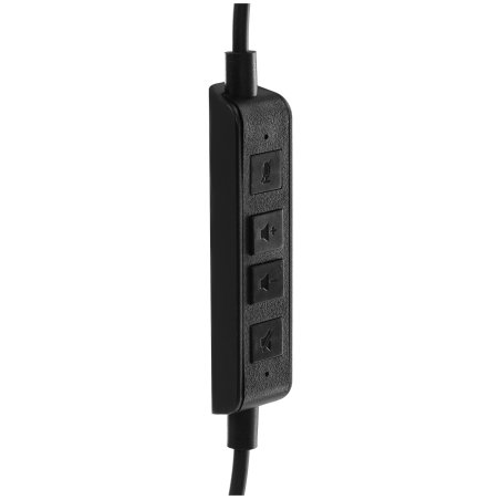 Гарнитура Oklick HS-M500 чёрный, проводная, USB