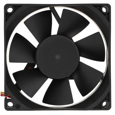 Вентилятор для корпуса Gembird FANCASE/BALL-3100 черный, 80 мм, 3100 об/мин, 38.65 дБ, 3 pin