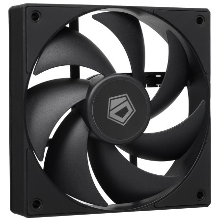Вентилятор для корпуса ID-Cooling AF-125-K черный, 120 мм, 2000 об/мин, 29.85 дБ, 4 pin