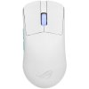 Мышь беспроводная/проводная ASUS ROG Harpe Ace Aim Lab Edition белый, 36000 dpi, радиоканал, Bluetooth, USB, кнопки - 5