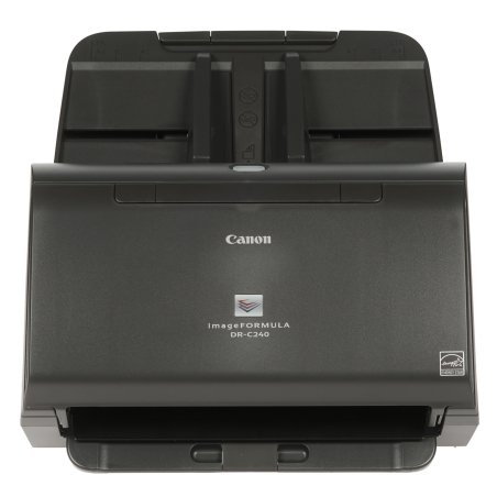 Сканер Canon DR-C240 (0651C003), протяжный, A4, CIS, 600x600 dpi, 45(30)ppm, ADF 60, Duplex Color, USB 2.0