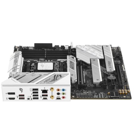 Материнская плата ASUS ROG STRIX B650-A GAMING WIFI, AM5, AMD B650, 4xDDR5, 4xSATA, 3xM.2, 1xPCIe 4.0 x16, 1xPCIe 4.0 x4, 1xHDMI, 1xDP, 1x 2.5Gb LAN, 3xUSB-A 3.2 Gen 2, 4xUSB 2.0, 5x3.5 мм, 7.1, Standard-ATX
