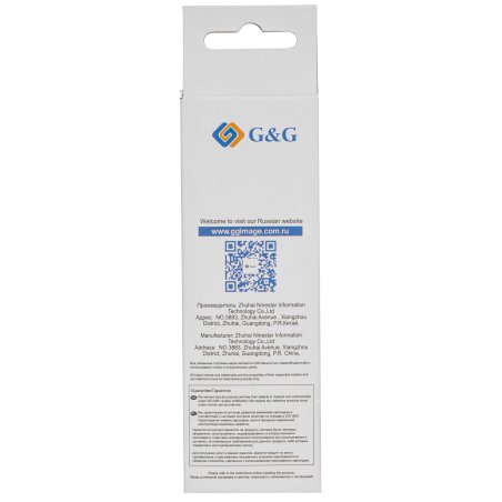 Чернила G&G GG-GI-490M GI-490 пурпурный 70мл для Canon Pixma G1400/G2400/G3400/G4400