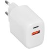 Сетевое зарядное устройство Rexant USB QC (20W) + Type C PD (20W), белый