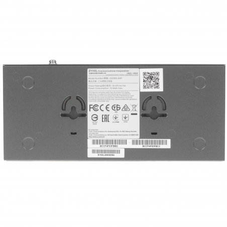 Коммутатор Zyxel GS1350-6HP, 4xGE PoE+, 1xGE PoE++ (802.3bt), 1xSFP, бюджет PoE 60 Вт, дальность передачи питания до 250 м, автоперезагрузка PoE-портов, повышенная защита от перенапряжений и электростатических р