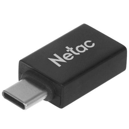 Внешний SSD Netac Z9, 128 Gb, USB 3.2 Gen 2 Type-C, R/W 550/480, черный