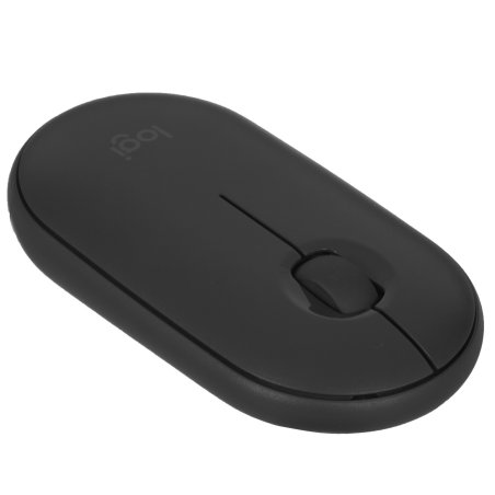 Мышь беспроводная Logitech Pebble M350 графитовый, 1000 dpi, радиоканал, Bluetooth, USB, кнопки - 3