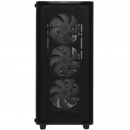 Компьютерный корпус Deepcool CC560 MESH V2 черный без БП ATX 4x120мм 5x140мм 2xUSB 3.0 audio bott PSU
