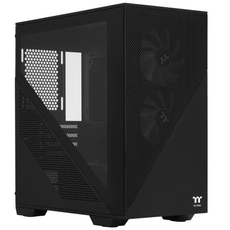 Компьютерный корпус Thermaltake Divider 170 TG ARGb/Black CA-1S4-00S1WN-00 /Win/SPCC/Tempered Glass*1/120мм ARGb PWM Fan*2