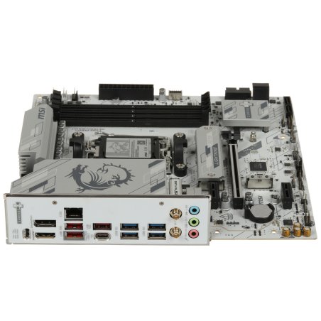 Материнская плата MSI B850M GAMING PLUS WIFI6E, AM5, AMD B850, 4xDDR5, 4xSATA, 2xM.2, 1xPCIe 4.0 x16, 2xPCIe x1, 1xDP, 1xHDMI, 1x2.5Gb LAN, Wi-Fi 6E, Bluetooth 5.3, 4xUSB-A 5Gbps, 3xUSB-A 10Gbps, 1xUSB-C 10Gbps, 3x3.5 мм, 7.1, mATX