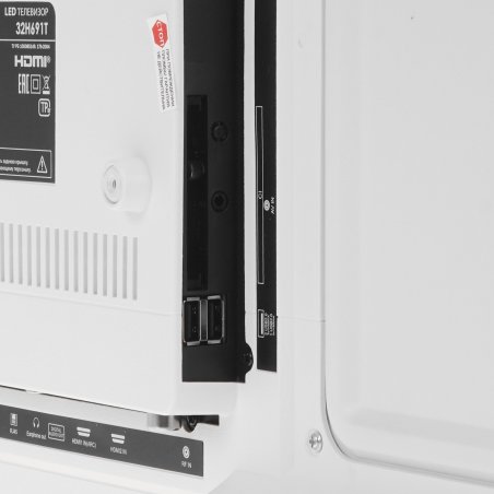 Телевизор LEFF 32" 32H691T белый DLED HD 60Hz Smart Салют ТВ