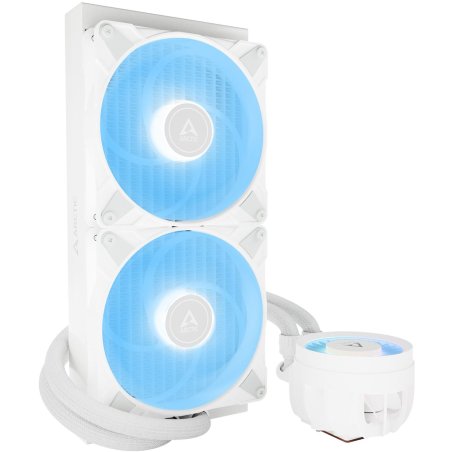 Жидкостная система охлаждения Arctic Liquid Freezer III 280 белый, 140 мм, алюминий/медь, 2800 об/мин, 26 дБ, 4 pin, 260 Вт