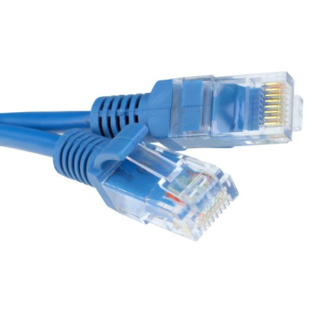 Патч-корд CCA light UTP Гарнизон PC-UTP-5e-1-B кат.5e, 1м, литой, многожильный синий