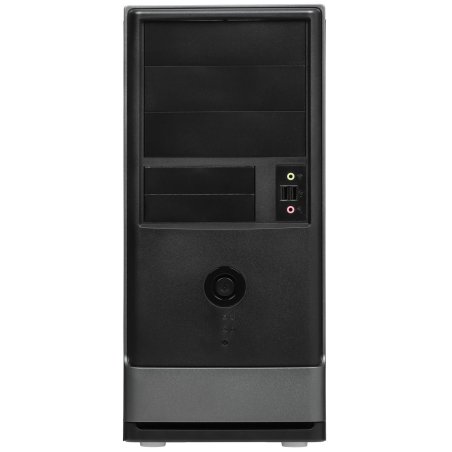 Компьютерный корпус EAR002BG 6151358 w/o psu, Mid Tower, черный, Ext:5.25";x2; 3.5 x1 (6151358) (513585) EAR002BG