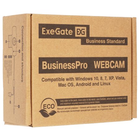 Веб-камера ExeGate BusinessPro C922 2K