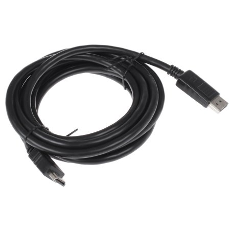 Кабель DisplayPort-HDMI Gembird/Cablexpert 3м, 20M/19M, черный, экран, пакет(CC-DP-HDMI-3M)