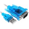 ORIENT USS-102N, кабель-адаптер USB Am to RS232 DB9M (WCH CH340, поддержка Win 8.x/10), длина 0.8м, крепеж разъема - винты
