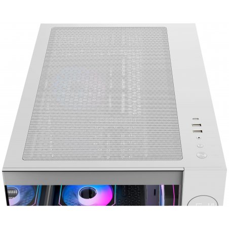 Компьютерный корпус Ocypus Iota C70 WH ARGb ATX/win/белый/6 ARGb fans/no PSU/Tempered Glass