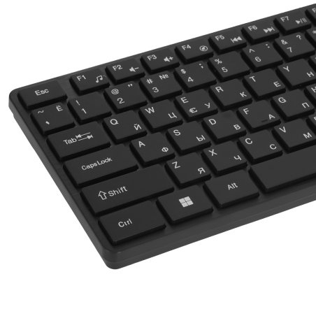 Комплект клавиатура + мышь проводной Genius SlimStar C126 клавиатура+мышь, USB. черный