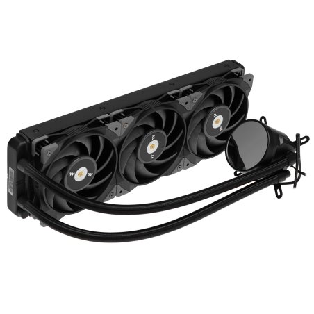 Система жидкостного охлаждения Thermaltake Toughliquid 360 Ex Pro ARGB Soc-AM5/AM4/1151/1200/1700 черный 4-pin 22.6dB Al+Cu Ret (CL-W400-PL12BL-A)