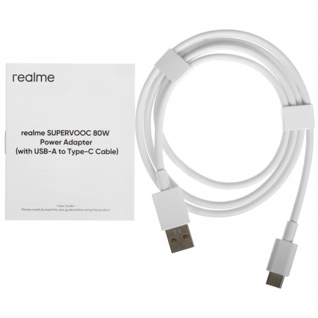 Сетевое зарядное устройство Realme VCB8OAEH 80W (PD) белый