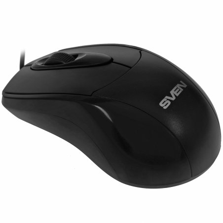 Мышь проводная SVEN RX-110 черный, 1000 dpi, USB, кнопки - 3