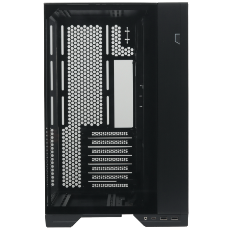Компьютерный корпус Lian-Li O11 Vision Compact черный без БП ATX 8x120mm 2x140mm 2xUSB3.0 audio