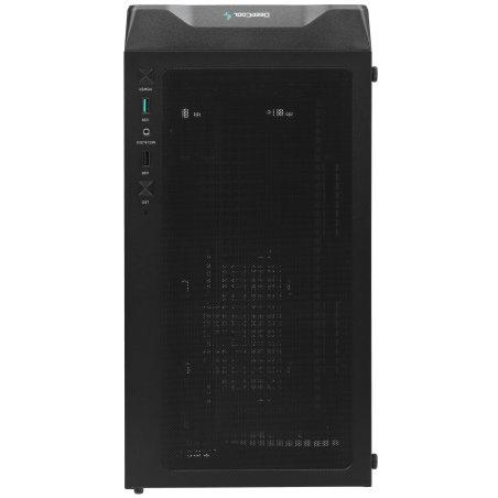 Компьютерный корпус Deepcool CC560 ARGb V2 без БП, боковое окно (закаленное стекло), 3x120мм ARGb LED вентилятор спереди и 1x120мм ARGb LED вентилятор сзади, черный, ATX