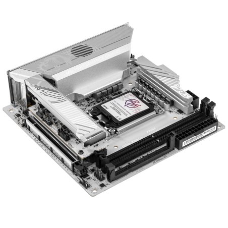 Материнская плата MSI MPG Z890I EDGE TI WIFI, LGA 1851, Intel Z890, 2xDDR5, 2xSATA, 4xM.2, 1xPCIe 5.0 x16, 1xHDMI, 2xThunderbolt 4, 1xUSB-C, 1x 5Gb LAN, 7xUSB-A 10Gbps, 2xUSB-A 5Gbps, 1xUSB-C 20Gbps, 7.1, 2x3.5 мм, TOSLINK, Mini-ITX