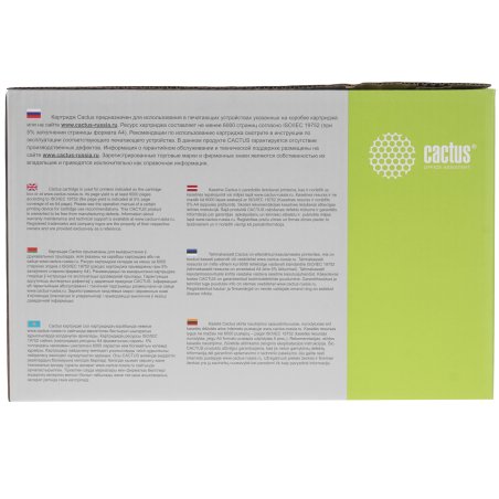 Картридж лазерный Cactus CS-Q5949X черный (6000 стр.) для HP 1320/3390/3392