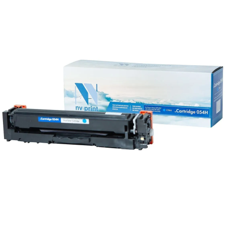 Картридж лазерный NVPrint совместимый NV-054H Голубой для Canon i-Sensys LBP-620/621/623/640/MF-640/641/642/643/644/645 (2300k)