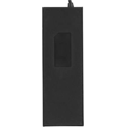 Разветвитель USB2.0 Gembird 4xUSB, блок питания 2А, подсветка и выкл, кабель USB 55см, черный (UHB-U2P4-02A)