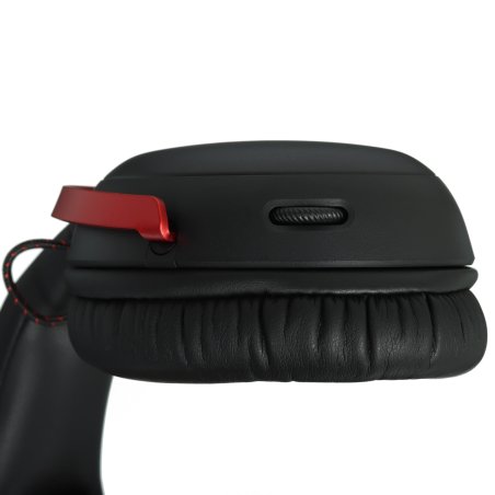 Наушники с микрофоном HyperX Cloud Mini черный/красный накладные оголовье (7G8F4AA)