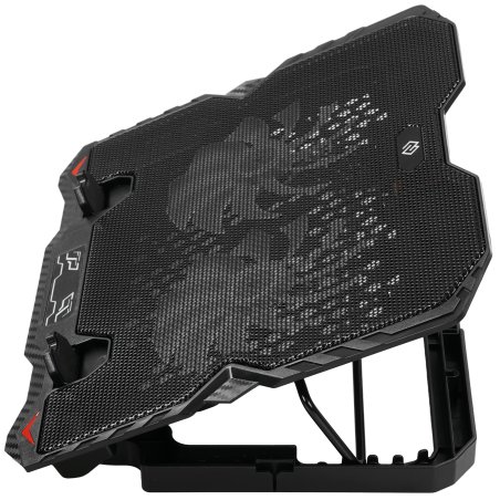 Подставка для ноутбука Digma D-NCP150-2 15.6"360x260x27мм 38дБ 2xUSB 2x 120ммFAN 650г металл/пластик черный