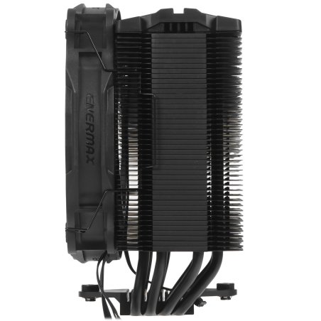 Кулер для процессора Enermax F40 ARGb Edition черный, 140 мм, алюминий/медь, 1200 об/мин, 23 дБ, 4 pin, 200 Вт, 158 мм