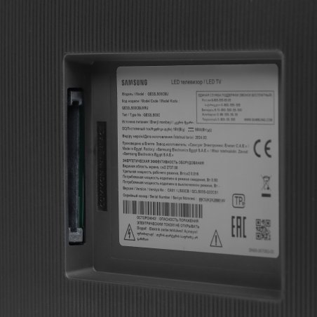 Телевизор Samsung 32" QE32LS03CBUXRU черный/серый QLED FHD 60Hz Smart TV