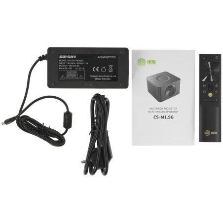 Проектор Cactus CS-M1.SG DLP 9600Lm (1920x1080) 200000:1 ресурс лампы:20000часов 1xUSB typeA 1xHDMI 1.9кг