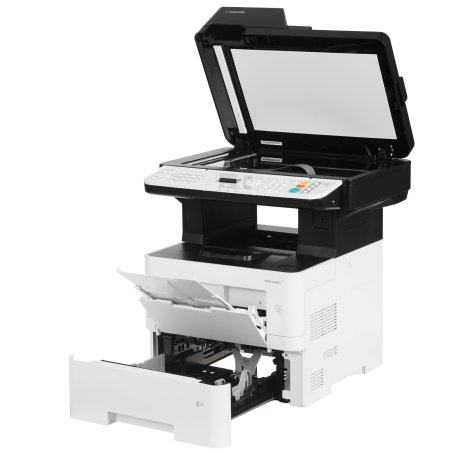 МФУ лазерное Kyocera ECOSYS MA4500fx (110C123NL0), A4, ч/б, печ. до 45 стр/мин., скан. до 60 стр/мин. (ч/б) 40 стр/мин (цвет), 1200 x 1200 dpi (печать) 600x600dpi (скан.), USB, RJ-45, Air Print, Mopria