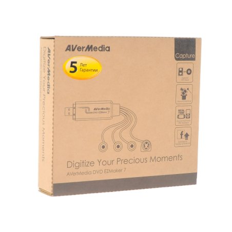 Карта видеозахвата AVerMedia DVD EZMaker 7 USB 2.0
