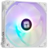 Кулер для корпуса Thermalright TL-C12CW-S (120x120x25мм, 4-pin PWM, ARGb, 66.17CFM, 25.6dBA, 1550RPM, белый)