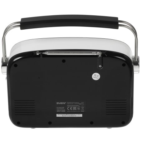 Радиоприемник SVEN SRP-505 (4 Вт, FM/AM/SW, USB, SD/microSD, Bluetooth, 1200 мА·ч)черный