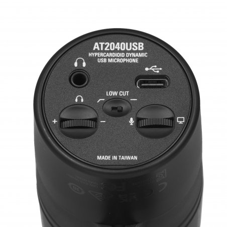 Микрофон проводной Audio-Technica AT2040USB черный