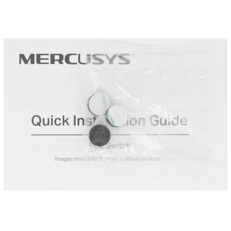 10-портовый гигабитный настольный коммутатор Mercusys MS110GMP с 8 портами PoE+