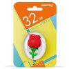 Флешка USB 2.0 Flash Drive 32Gb Smartbuy Wild series Роза (SB32GbRose)