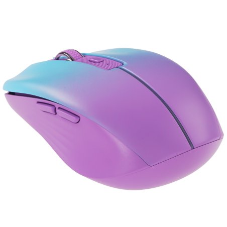 Мышь беспроводная Defender Mystery MM-301 фиолетовый, 1600 dpi, радиоканал, Bluetooth, USB, кнопки - 6