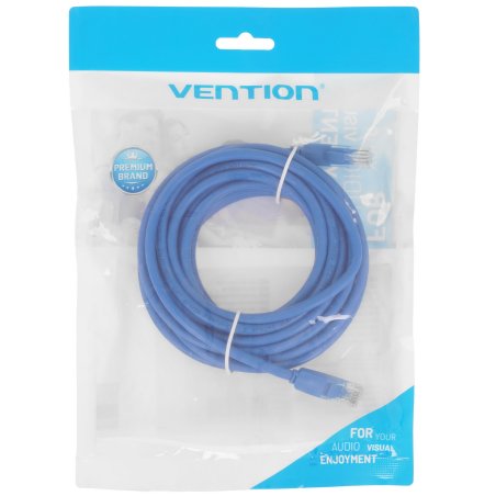 Патч-корд Vention прямой UTP cat.6, RJ45 - 5м. синий