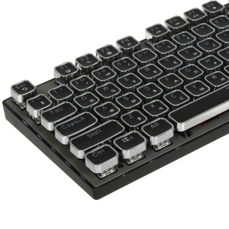 Клавиатура проводная GMNG GG-KB815X (1913914), USB, черный + белый