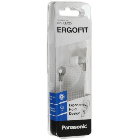Наушники вкладыши Panasonic RP-HJE120 1.1м серебристый проводные в ушной раковине (RP-HJE120EES)