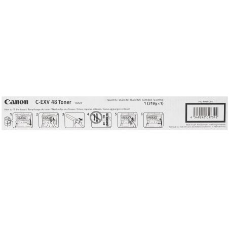 Картридж лазерный Canon C-EXV20 TONER BK тонер черный